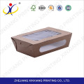2017 best sale packing cheap paper box with clear lid